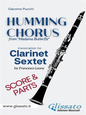 cover image of Humming Chorus-- Clarinet sextet (score & parts)